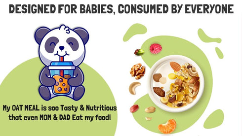 HEALTHY PANDA Oats & Nuts breakfast cereal